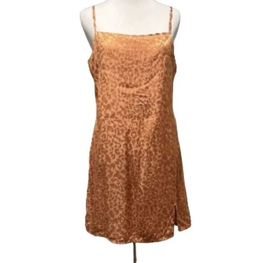 Urban Outfitters Leopard Print Cocktail Mini Dress Party Sexy